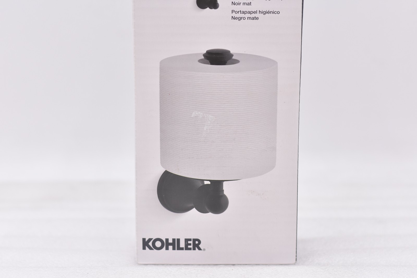 Kholer Capilano Toilet Paper Holder - Matte Black Finish