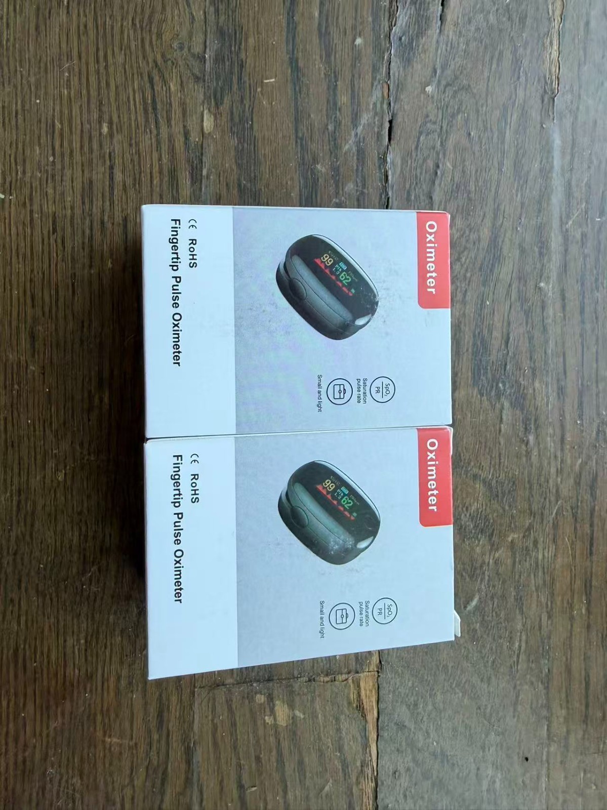 2 PCS Fingertip Pulse Oximeter Per package Bloodoxygen Measurement High Accuracy