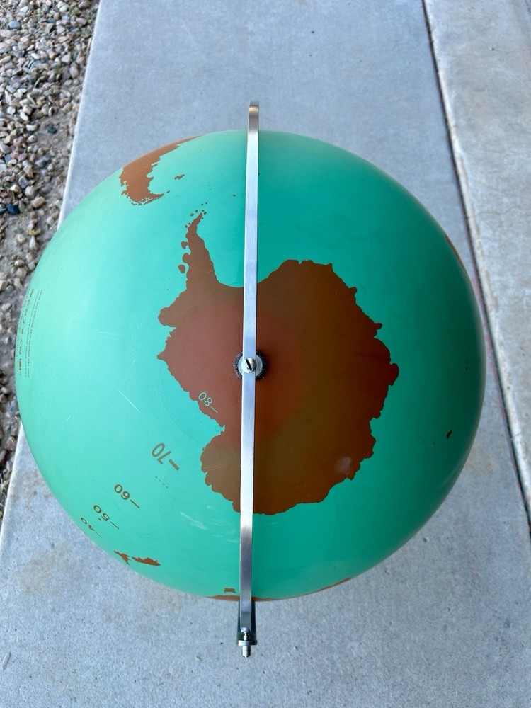 Large Vintage Military Project Globe - Nystrom 22”