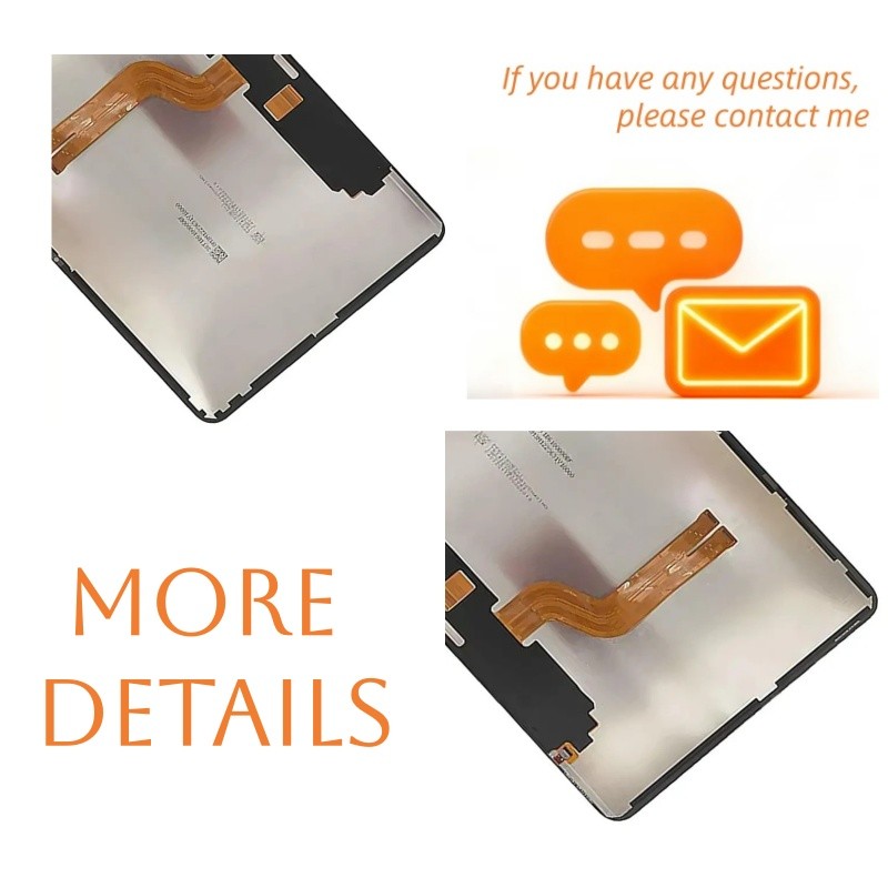 100% For 11.6" OnePlus Pad 2023 OPD2203 LCD Touch Screen Digitizer Replacement