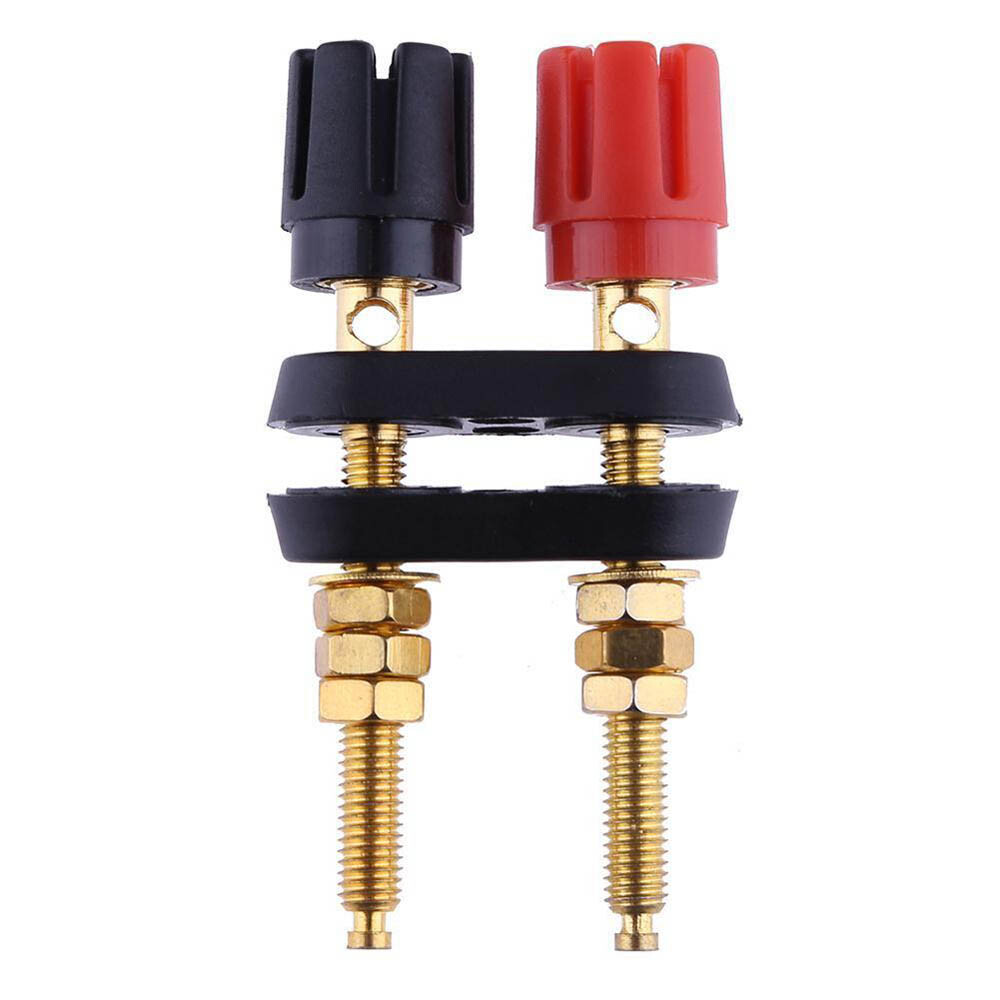 2/4/6/8/10PC Extended Speaker Banana Plug Binding Post Terminal Connector Socket