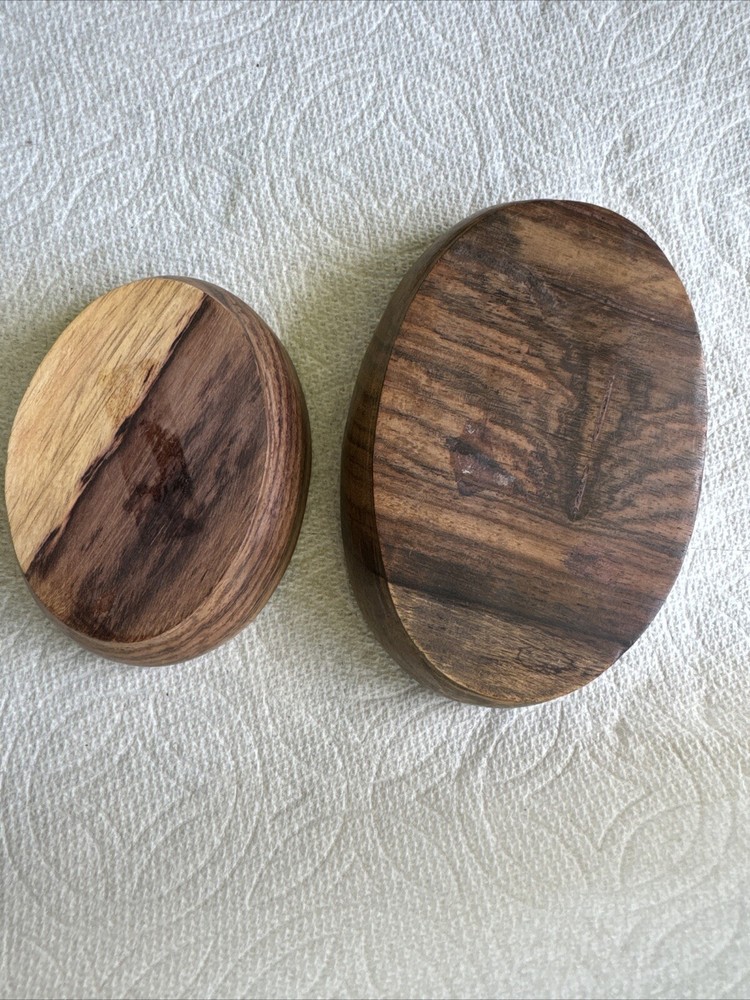 2 Pcs Shell Mold In Wood