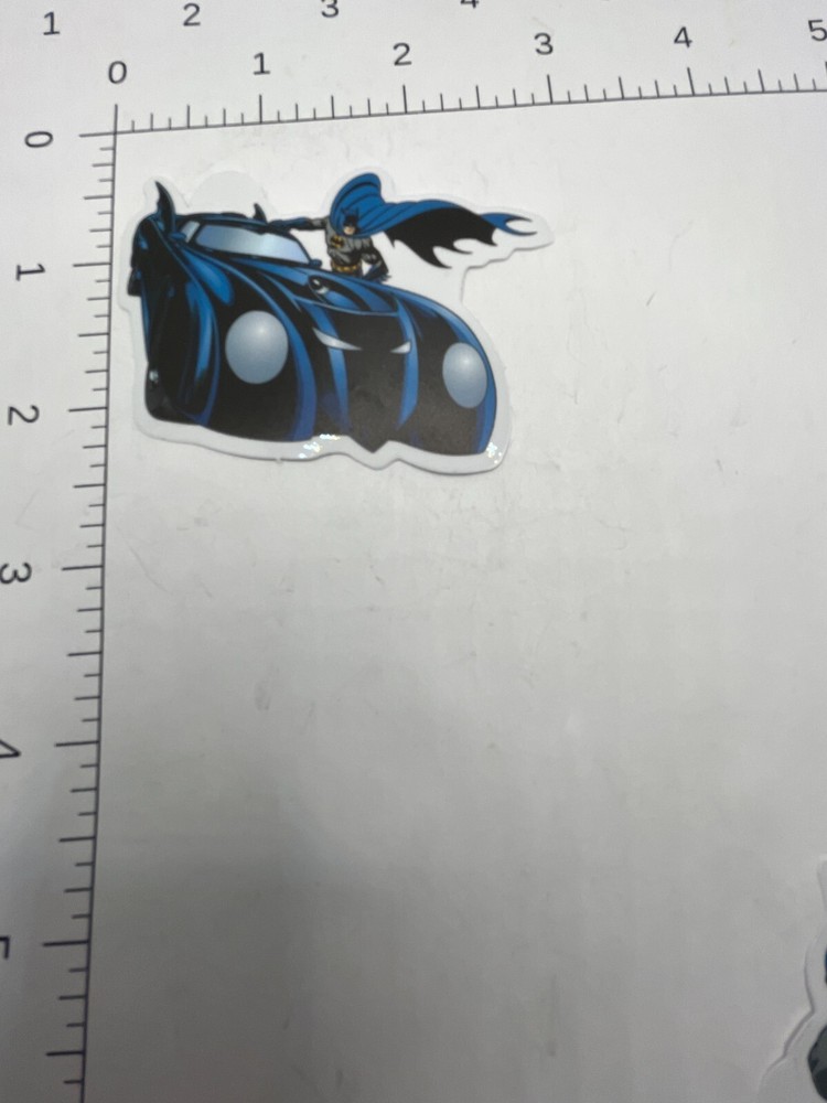Batman DC comics reusable sticker