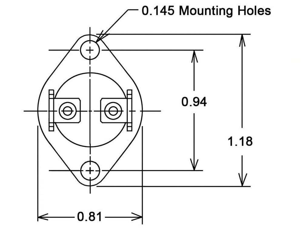 Compact OEM Bimetal Limit Switch for Rheem - Quick 30-Second Installation