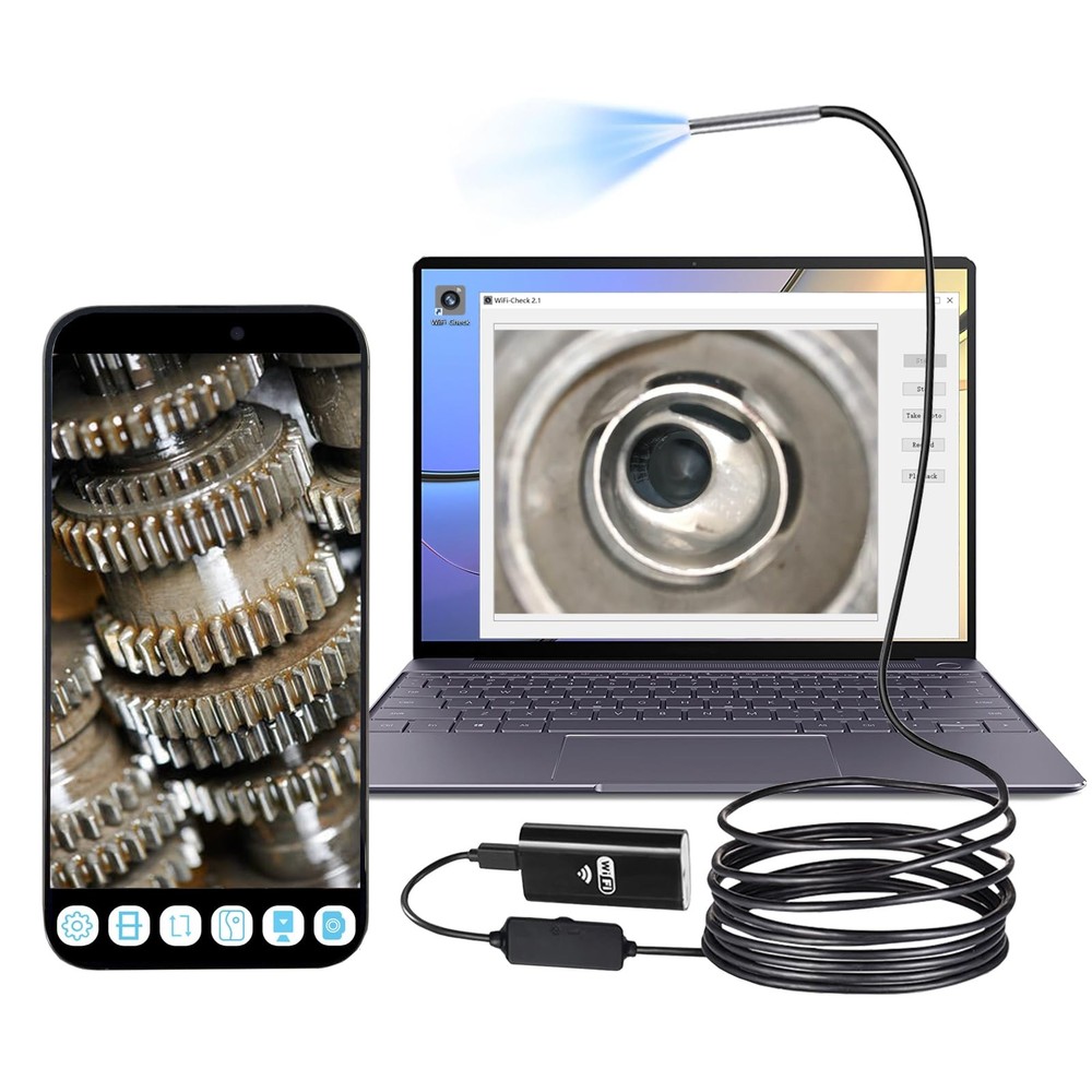 3.9mm Small Hole Borescope, Aperture Endoscope Camera - Suitable for. 20...