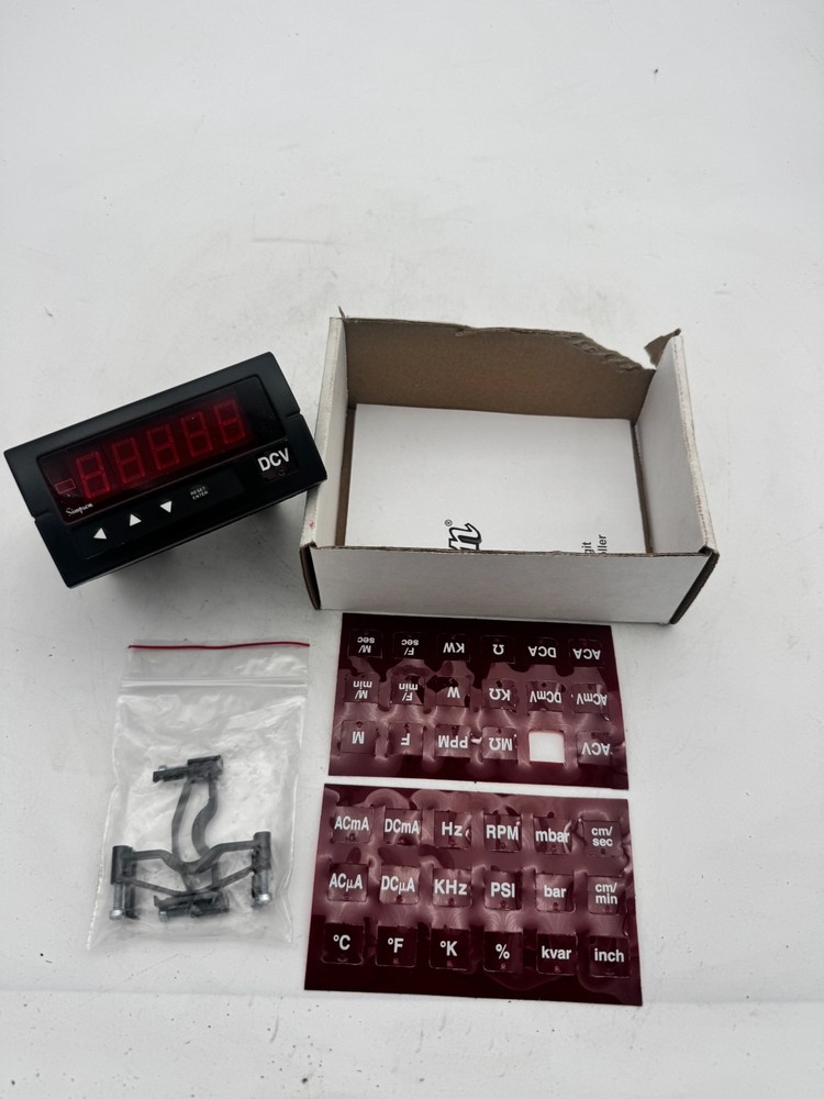 Simpson H335171021 Hawk 3 Digital Panel Meter/Controller (New! Open Box)