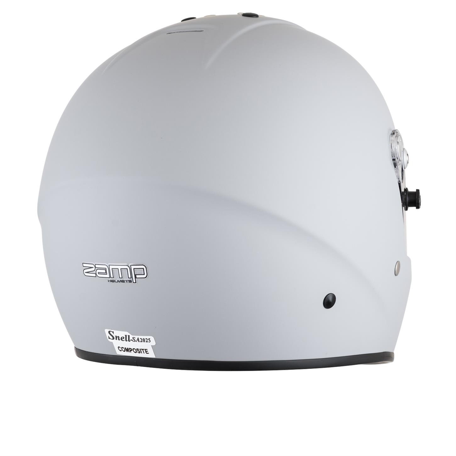 Zamp H78303FL RZ-57V Racing Helmet, SA2025, Matte Black, Large