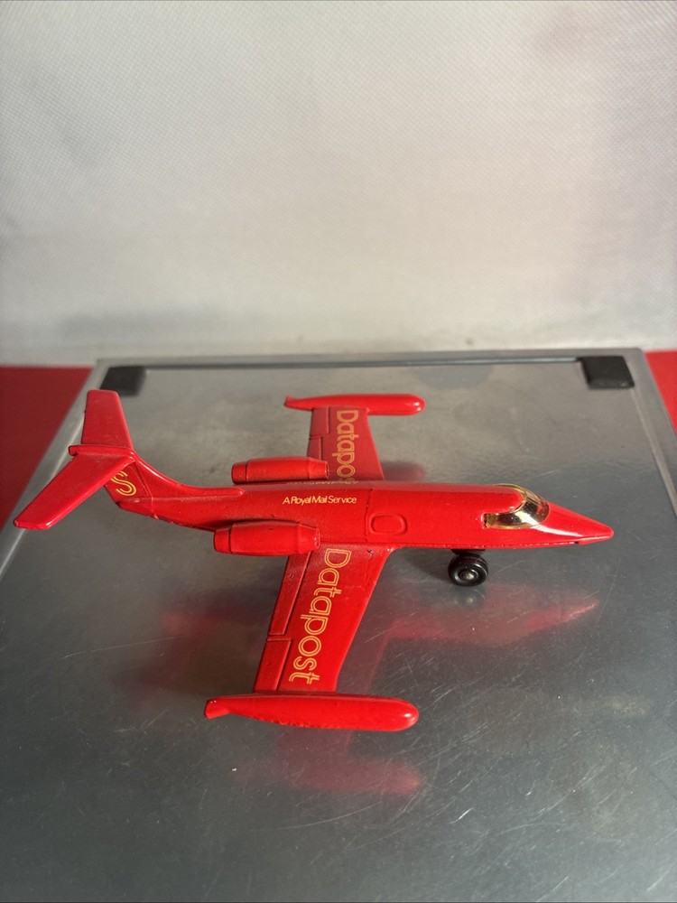 MATCHBOX Intl. Macau SB1 1973 DATAPOST Red LEARJET.