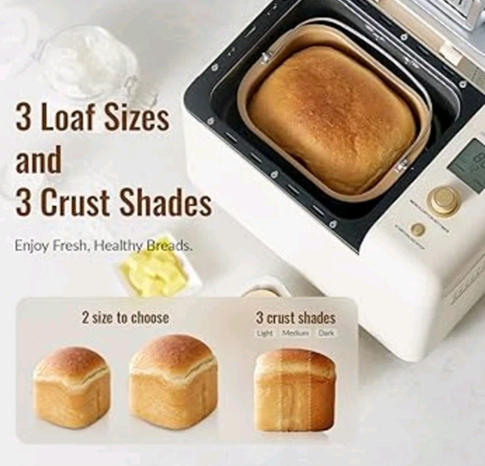 Neretva PE9706U Bread Maker 2 LB 15 Program Automatic Machine New
