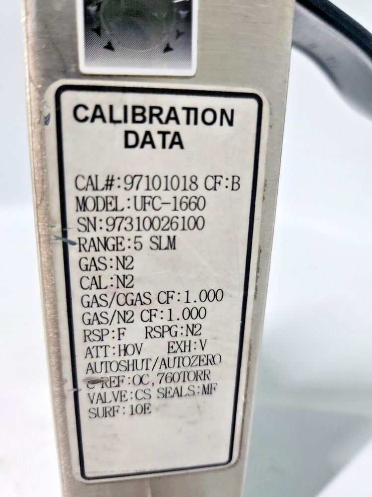 UNIT mass flow controller UFC-1660 5SLM N2