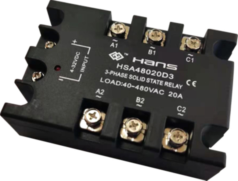 1PC 20A~30A DC-AC 4-32VDC/40-480VAC Three-phase solid state relayy