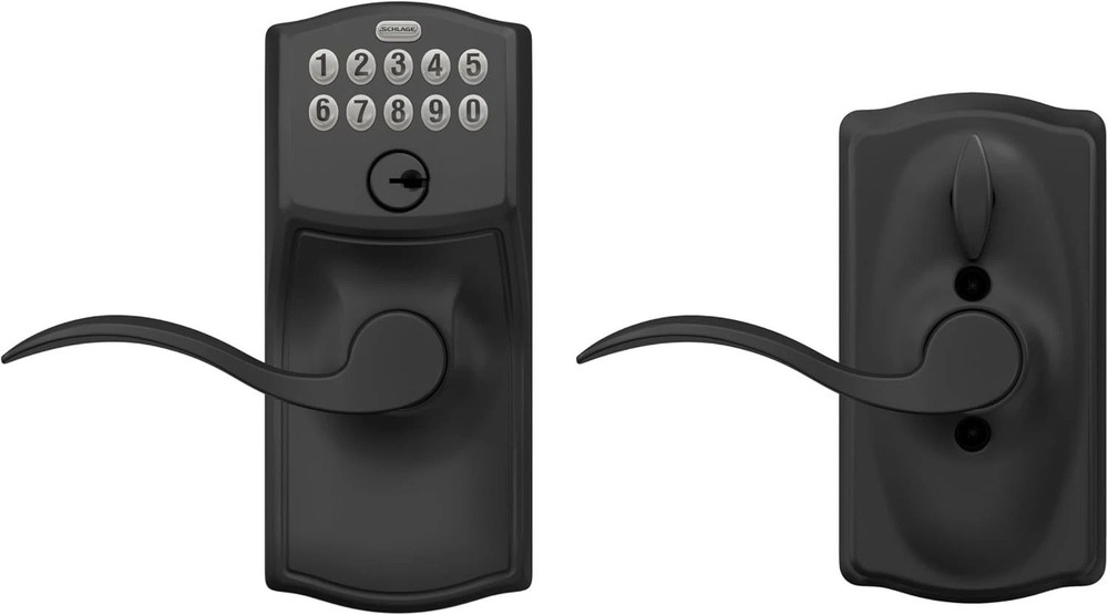 Keyless Entry Flex-Lock, Matte Black Finish