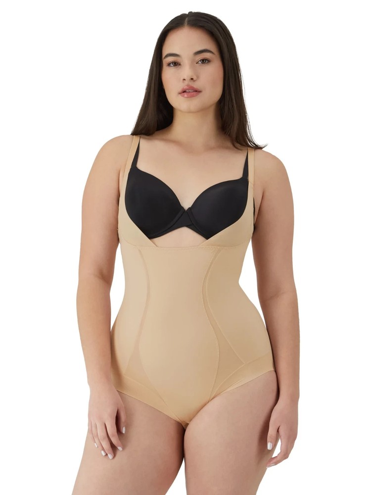 Maidenform Shapewear Bodysuit – Beige – Various Sizes