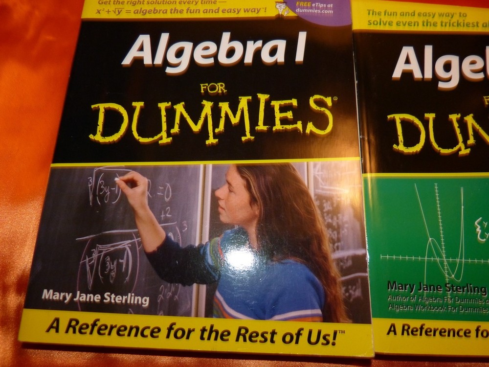 3 PACK MATH ALGEBRA BOOKS SALE For Dummies Pre Basic Math Book ❃ FreshSpun