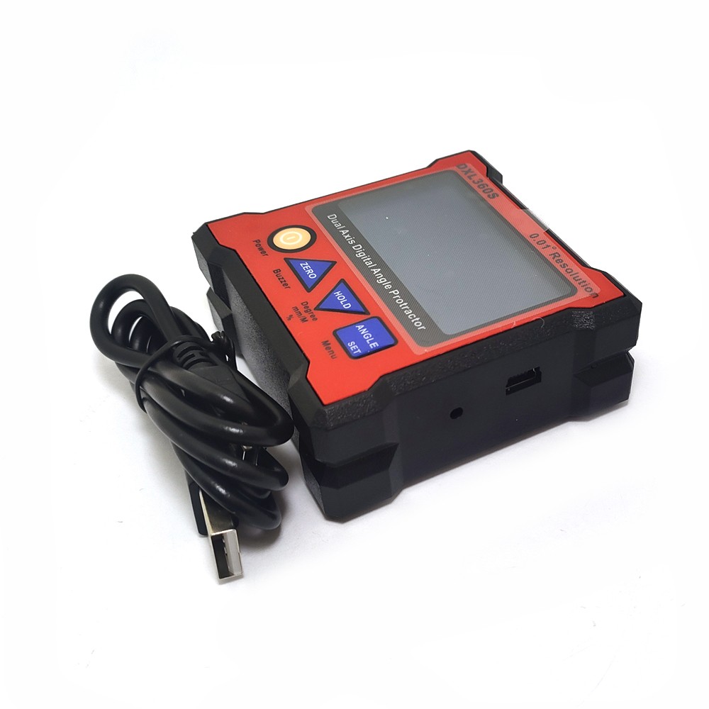 Dual Axis 0.01° Resolution Meter Digital Inclinometer
