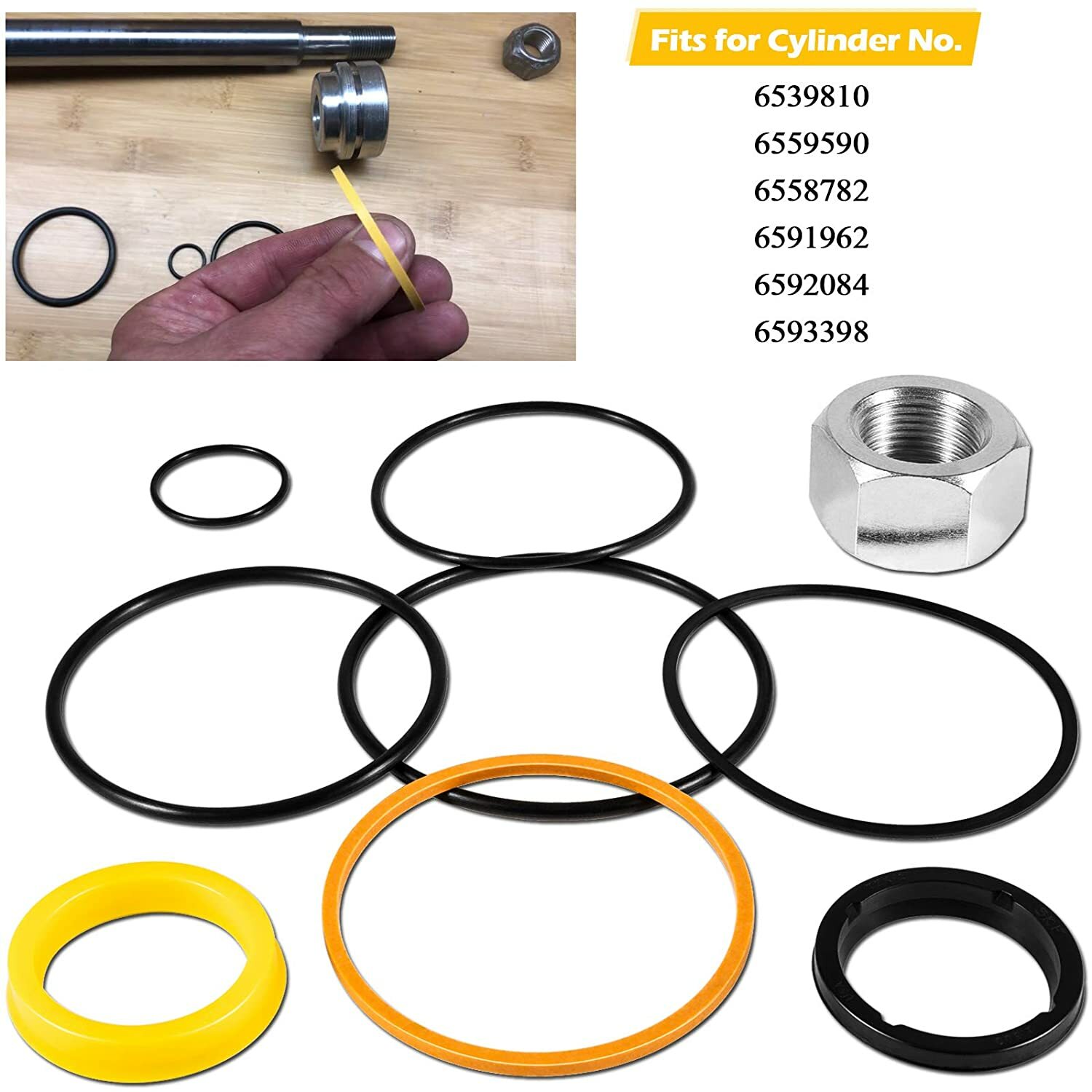 7135551 Tilt Cylinder Seal Kit for Skid Steer Loader for Bobcat 843 853