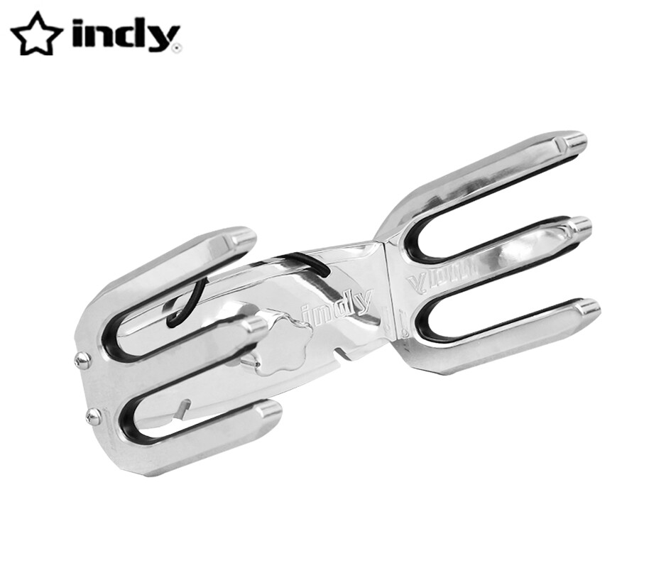 Indy Max Quick Release Angle-Free Adjustable Boat Wakeboard Tower Rack Anodized