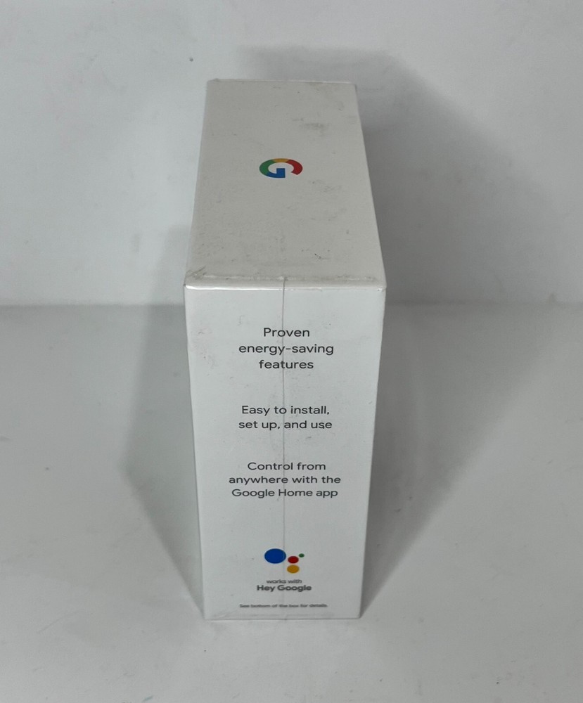 Google Nest Thermostat Model G4CVZ (Charcoal)