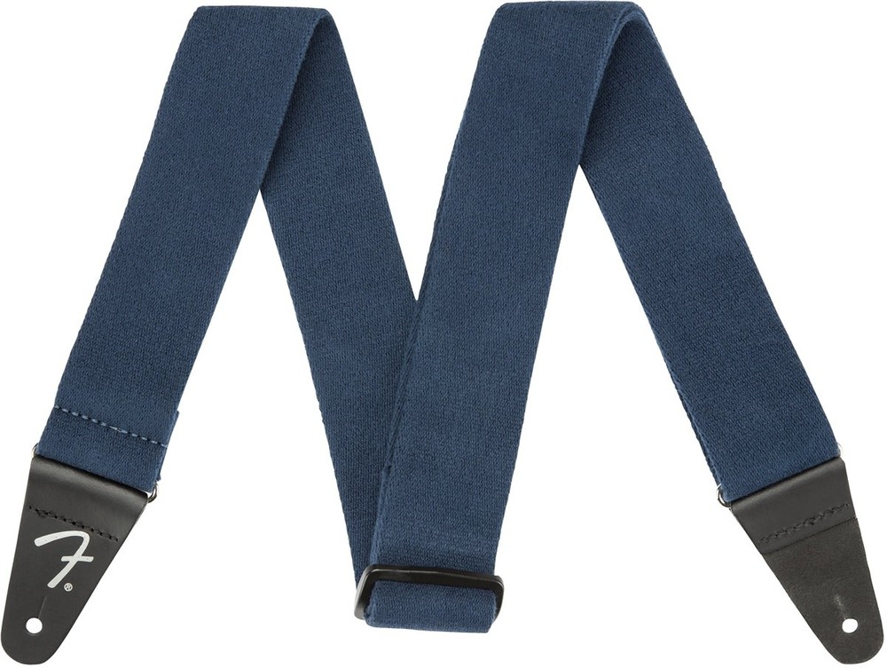 Genuine Fender Supersoft Strap Blue, 2"