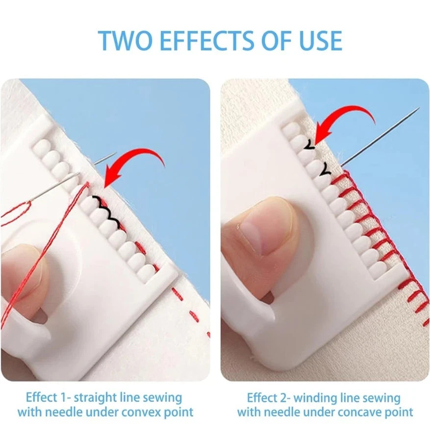 4pcs Sewing Guide Template Kit – 3mm Spacing Tool for Precise Stitching