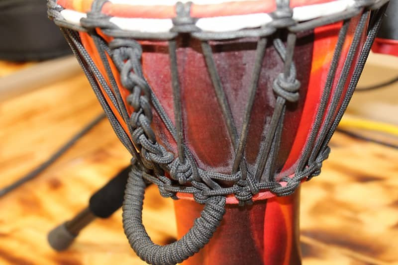 Toca Hand Percussion Red Djembe