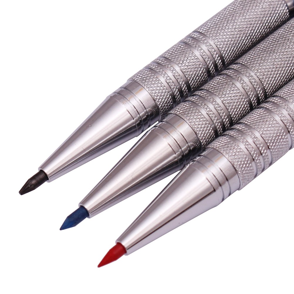 3 PCS Java Pen 2.0 mm Lead Holder Pen Mechanical Pencil for Draft Drawing