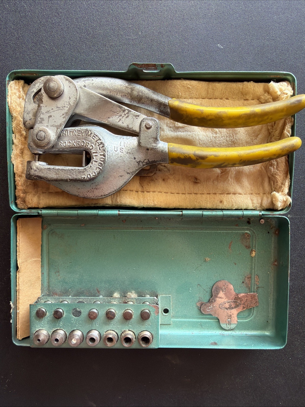 Roper Whitney No. 5 Jr. Hand Punch Kit, Complete