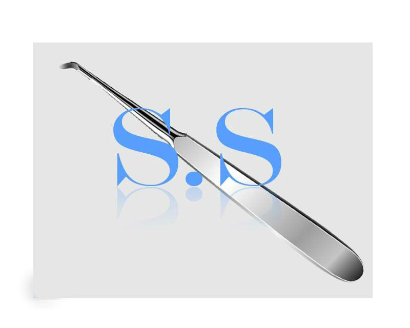 DENTAL TOOTH SURGERY WARWICK JAMES RIGHT FLAT ROUNDED BLADE ELEVATOR