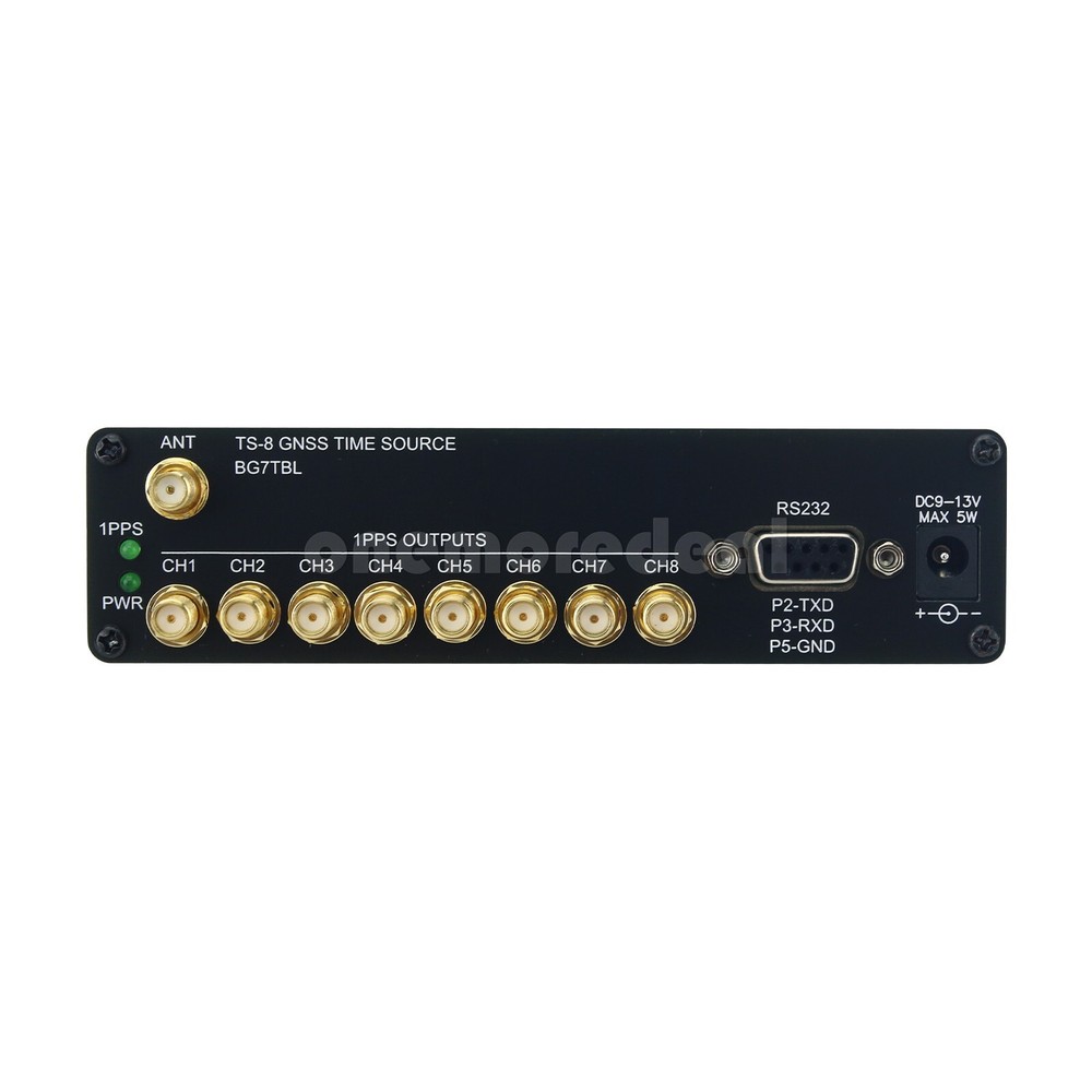 TS-8 BG7TBL Time Source Clock Source 8-CH Square Wave 0-3.3V 1PPS Output LEA-M8T