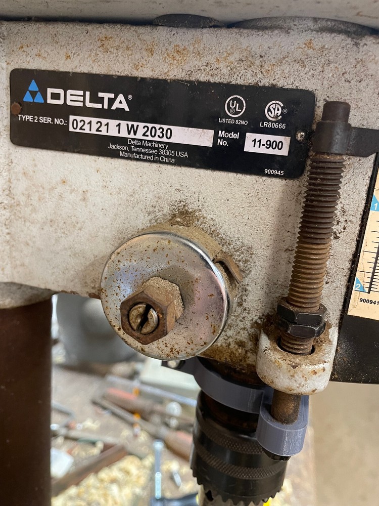 Delta Drill Press Depth Collar