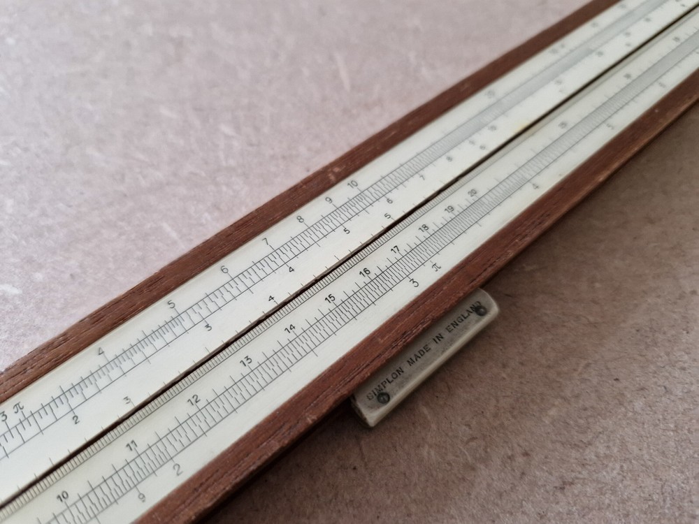 Vintage Simplon Bilateral 413308 Engineering Slide Rule
