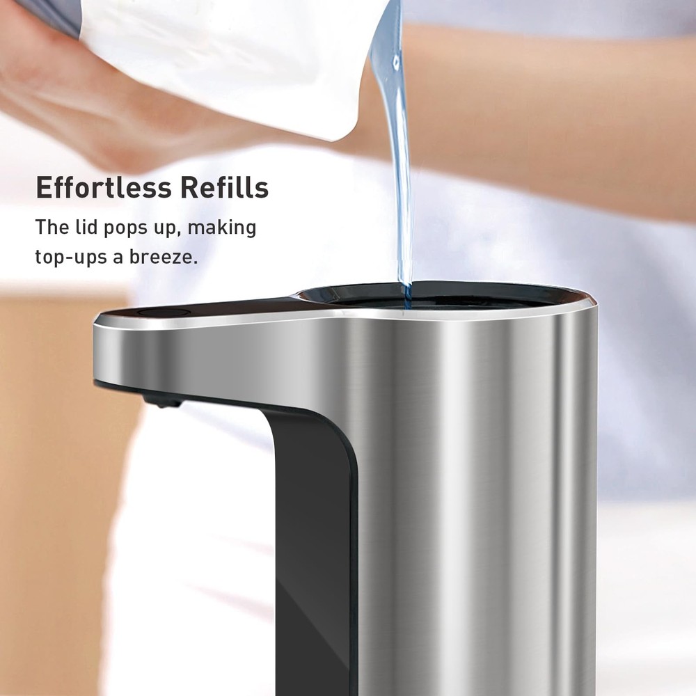 Automatic Foaming Soap Dispenser, Touchless Foam Hand Soap Dispenser for Bath...