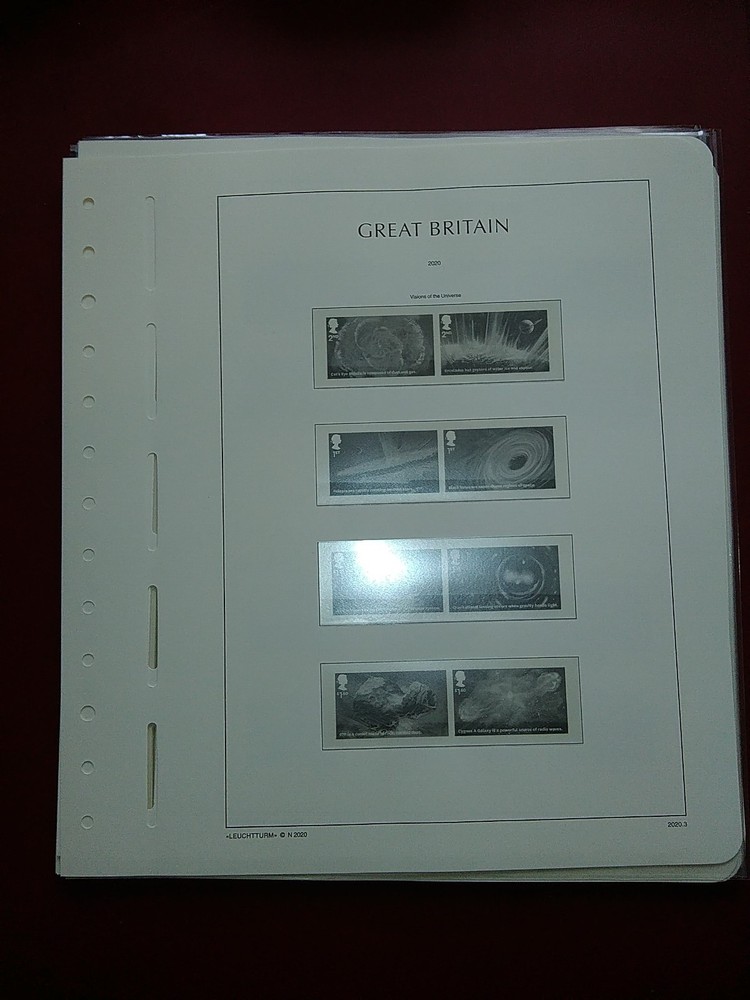 LIGHTHOUSE Commemorative Hingeless album pages Great Britain 2020 Used R2020