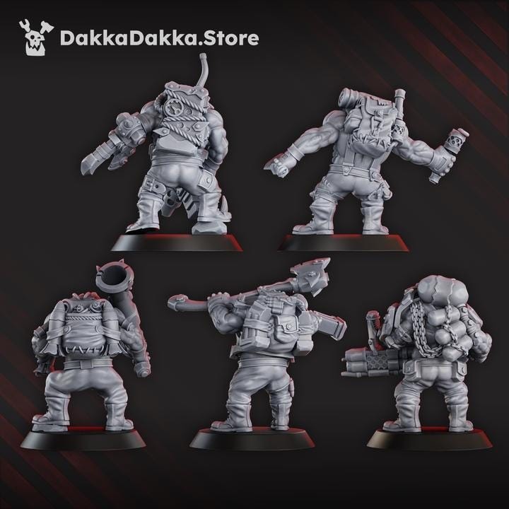 Blak Orks Mob - DakkaDakka