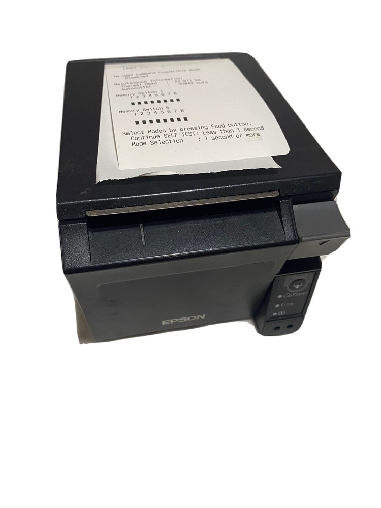 Epson TM-T70II / Model M296A Receipt Printer