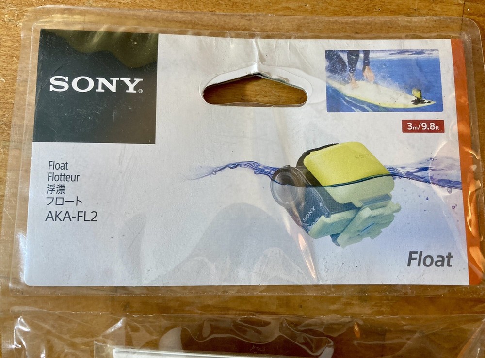 Sony Floatation Attachment Band for Camera AKA-FL2 Float Yellow