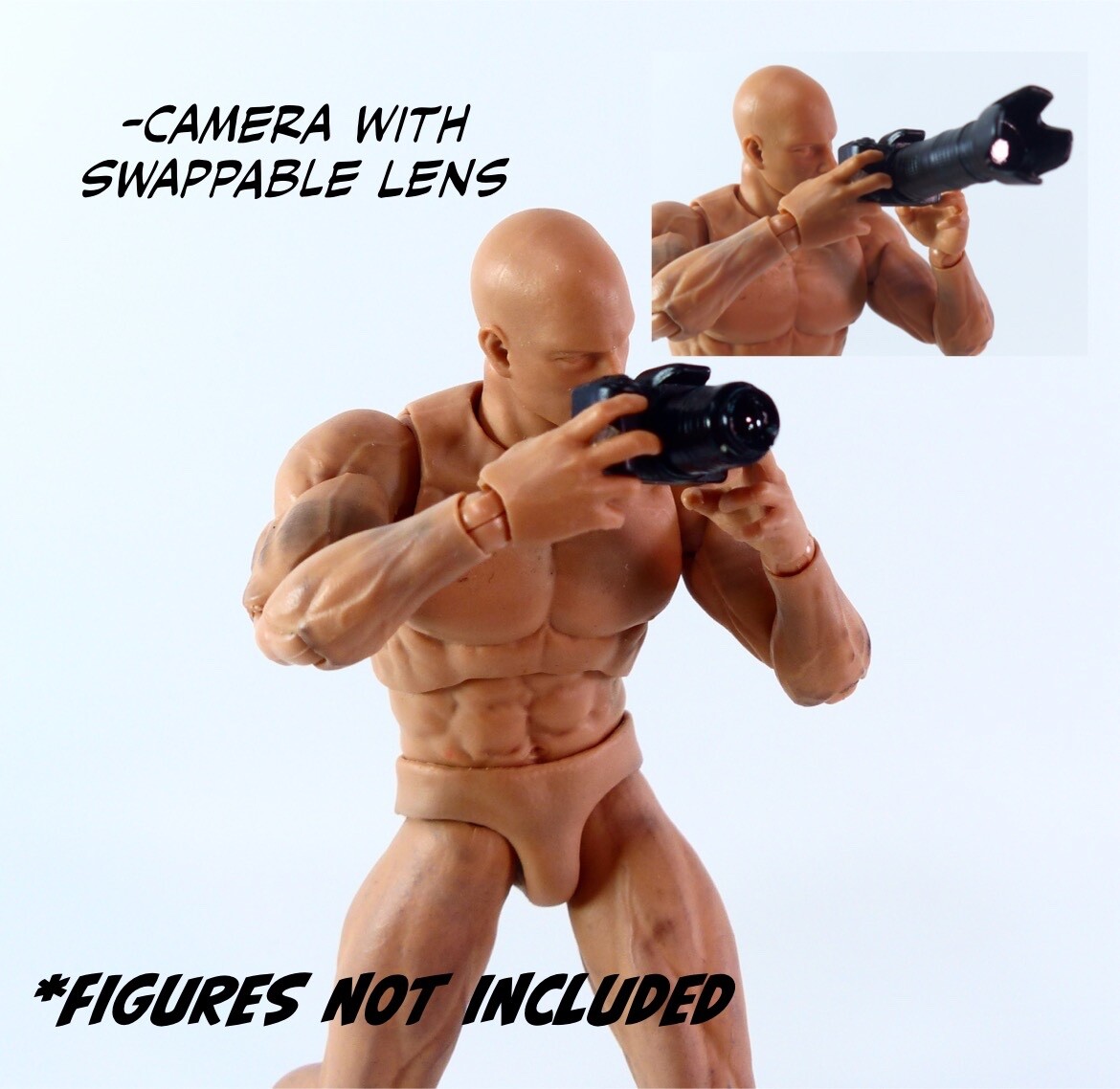 1:12 Super Action Stuff GAME ON! Arcade w/ Light Cyber Dagger Figure Accessories