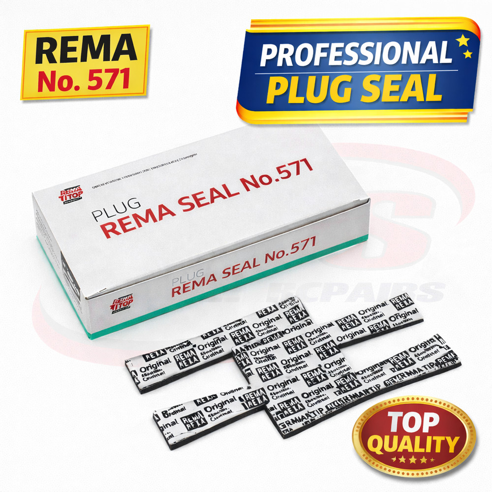 Rema Tip Top Plug & Seal No. 571 – Quick, Durable Solution for Tire Leaks