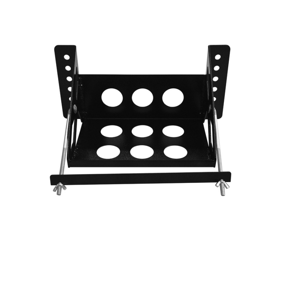 Universal Bolt on Battery Mounting Box Tray Fit 14.4" Overall Hold Down