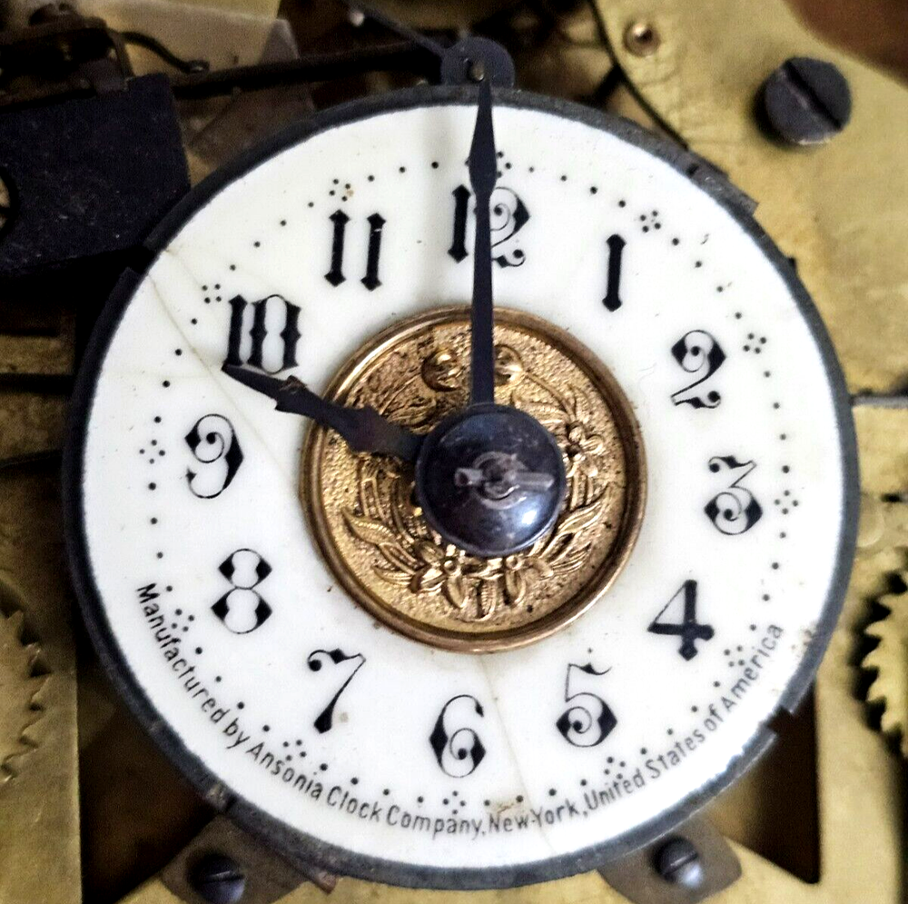 RARE ANTIQUE DYNAMITE EXPLOSIVE DETONATOR TIMER CLOCK WOODEN SWITCH BOX 1900'S