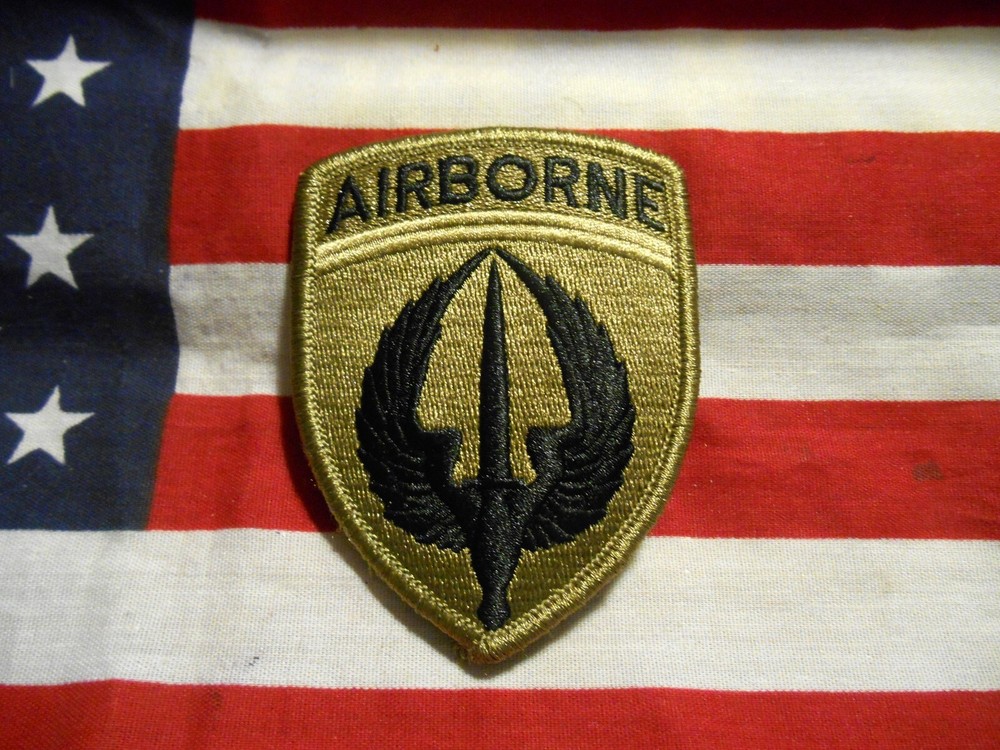 SPECIAL OPERATIONS AVIATION COMMAND AIRBORNE OCP PATCH SOAR WITH HOOKS