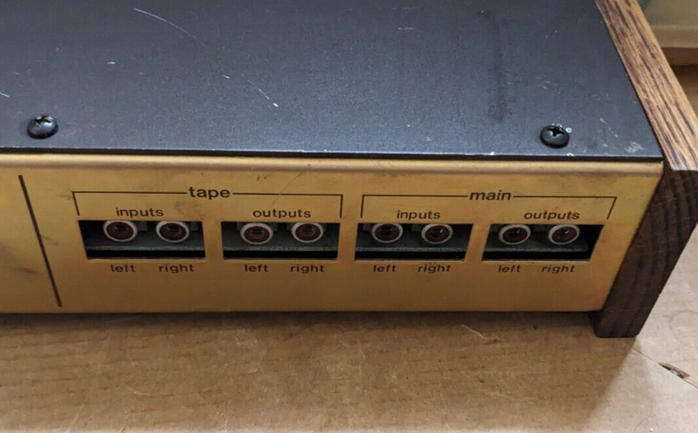 Vintage Audio Control Model 520 Series B Stereo EQ Clean