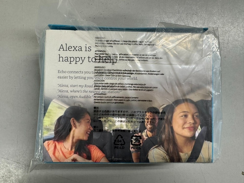 NEW Amazon Echo Auto Alexa Handsfree Car Smart Assistant Bluetooth Voice Control
