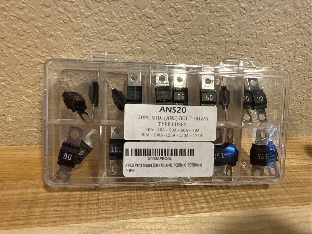 ANS20 MIDI Bolt-Down Type Fuses. 30A - 175A