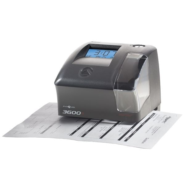 Pyramid 3600Ss Smartsite Time Clock And Document Stamp