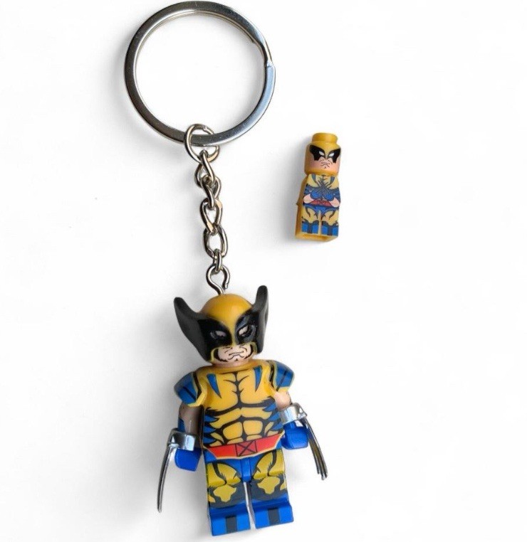 LEGO Marvel Wolverine Keychain