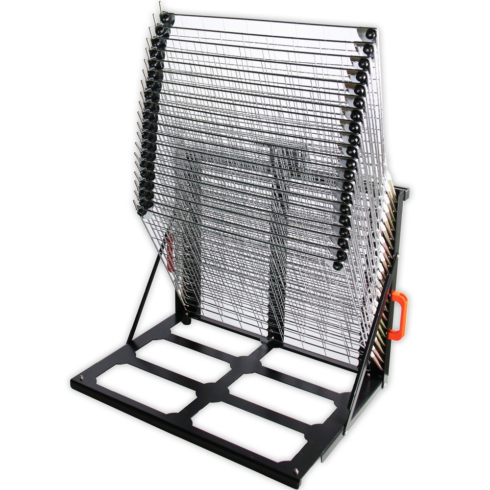 20 Layers Desktop Flat Push-pull Type Drying Rack Storage Rack Tool N25-4060