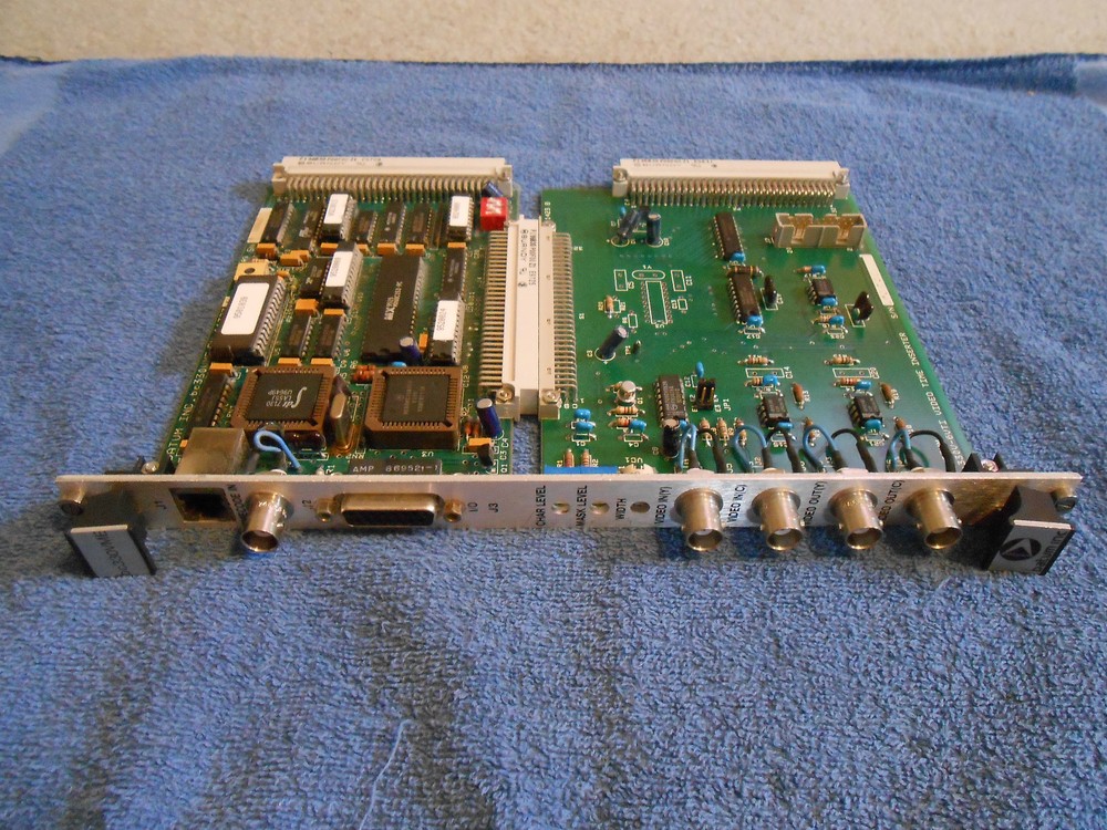 DATUM BC330VME 3U SERIAL TIME SIGNAL DECODER READER / PROCESSORS VMEBUS MODULE