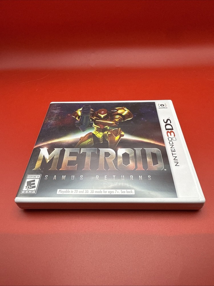 Metroid: Samus Returns Nintendo 3DS Case, Artwork & Insert Only - No Game