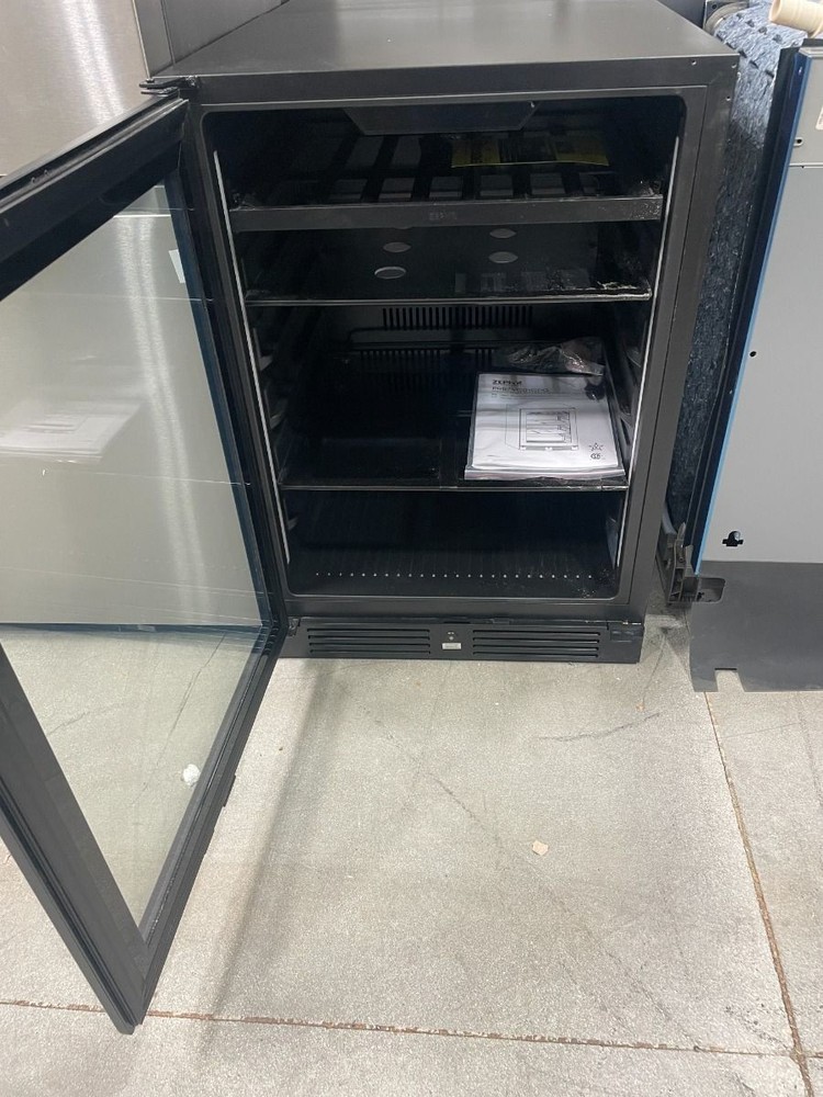 Zephyr 24 Inch Single Zone Beverage Cooler Mini Fridge Panel Ready PRB24C01CPG